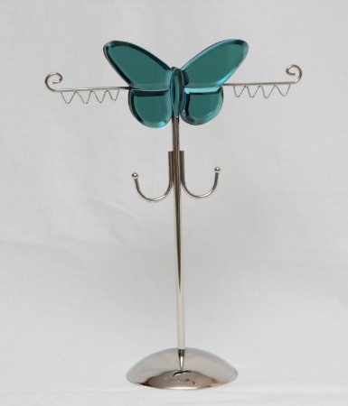 Ava sommerfugl - smykkestativ i rustfritt stål